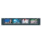 Oxygen OxRMS4342-HSC (OxRMS4342HSC) Super Rack 4.3 inch Quad LCD Multi-purpose monitor with auto sensing HD-SDI / SD-SDI / Composite input Oxygen OxRMS4342-HSC (OxRMS4342HSC) Super Rack 4.3 inch Quad LCD Multi-purpose monitor with auto sensing HD-SDI / SD-SDI / Composite input